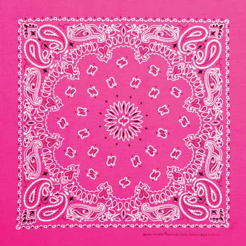 Neon Paisley B22NEO-150635 - Hot Pink